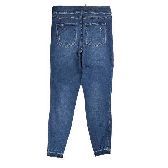 Spanx Distressed Ankle Skinny Jeans Medium Wash Size M - Picture 5 of 10